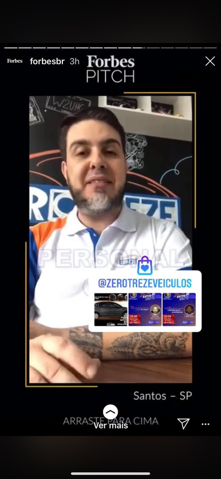 Participação de Rafaél Souza na Forbes BR